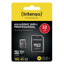 MEMORY MICRO SDHC 32GB C10/W/ADAPTER 3433480 INTENSO