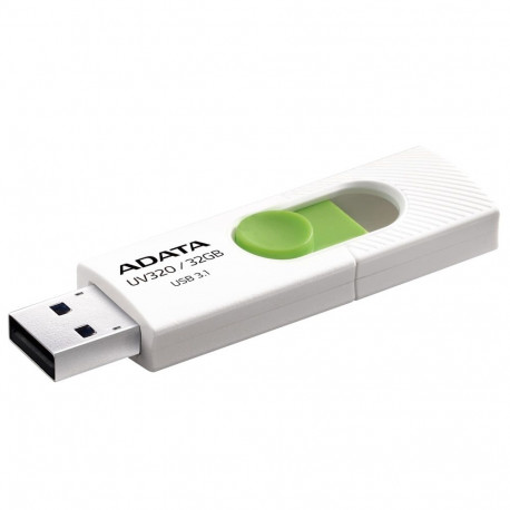 MEMORY DRIVE FLASH USB3.1 32GB/WHITE AUV320-32G-RWHGN ADATA