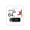 Adata flash drive 64GB USB2, black (AUV240-64G-RBK)