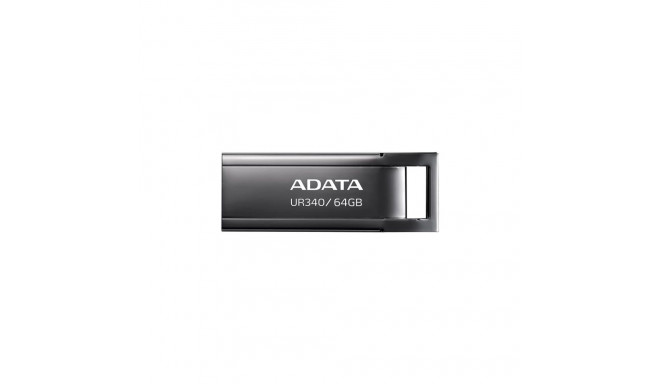 MEMORY DRIVE FLASH USB3.2 64GB/BLACK AROY-UR340-64GBK ADATA