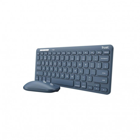 KEYBOARD +MOUSE WRL LYRA/BLUE 24937 TRUST