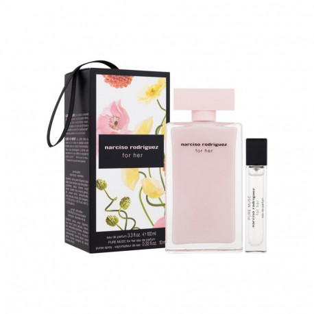 Narciso Rodriguez For Her Eau de Parfum (100ml) (Edp 100 ml + Edp Pure Musc 10 ml)
