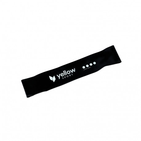 Venituskumm Yellow Sport ekstra raske 15-20 kg must