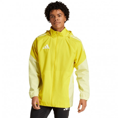 Kurtka męska adidas Tiro 25 Competition All-Weather żółta JI8958 2XL