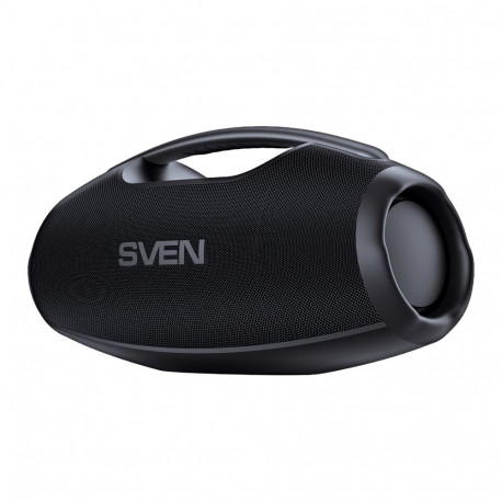 Portable speaker SVEN PS-990, black, power output 180W (RMS), TWS, Bluetooth, RGB backlight, Waterpr