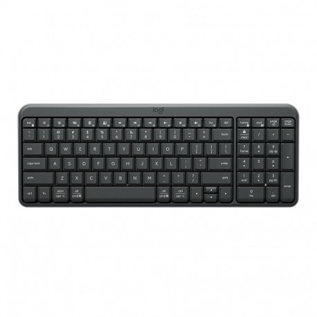 LOGITECH K250 - GRAPHITE - US INT'L - 2.4GHZ/BT - INTNL-973