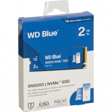 Western Digital Blue SSD 2TB M.2 2280 SN5000 WDS200T4B0E