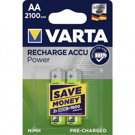 Varta akupatarei NiMh 2100mAh Mignon 10x2tk