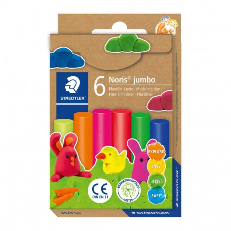 Modelling clay Noris Jumbo neon
