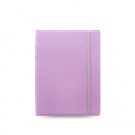 Kaustik Filofax A5 Classic Pastels Orchid spiraalköide, jooneline