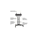 Multibrackets MB-2319 TV shelf with bracket