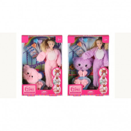 Nukk Gina loomakostüümis