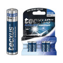 Tecxus LR03/AAA (Micro) patarei, 4 tk blisterpakendis