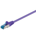 Goobay CAT 6A Patch Cable, S/FTP (PiMF), violet 3 m