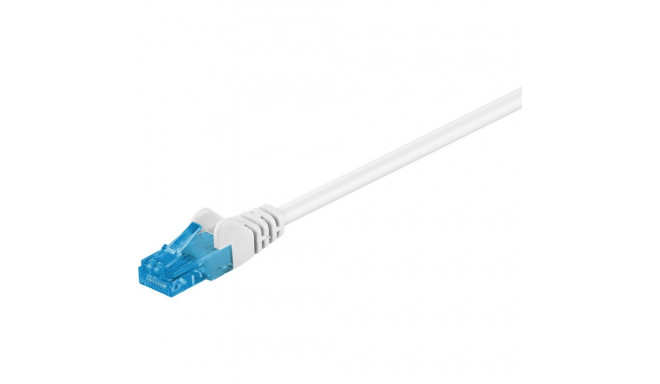 Goobay CAT 6 A Patch Cable, U/UTP, white 0.25 m