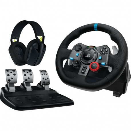 GAMING WHEEL LGT G29+HEADPH G435 BLACK