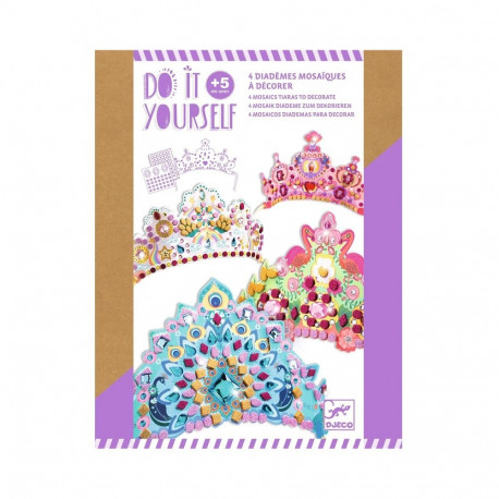 TOY CREATIVE KIT MOSAICS TIARAS DJ07901