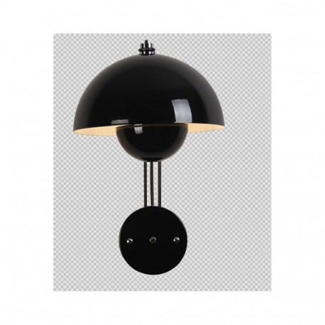 LAMP WALL ARDY E27 BLACK