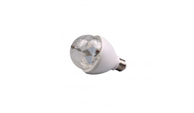 disco LED E27 3W RGB IP20 pirn