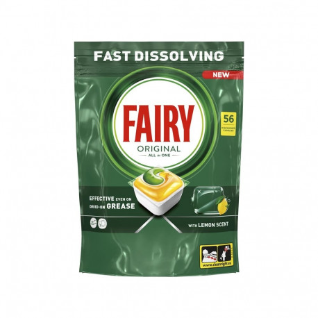 CAPS DISH FAIRY kõik ühes sidrun 56 tk