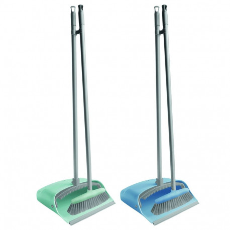 York YORK - QUICK sweeping set with brush and dustpan with rubber