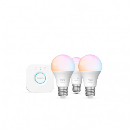 Philips Hue E WCA 806 A60 E27 3kit EU | E27 | 8 W | 16 million colours, White and colour light