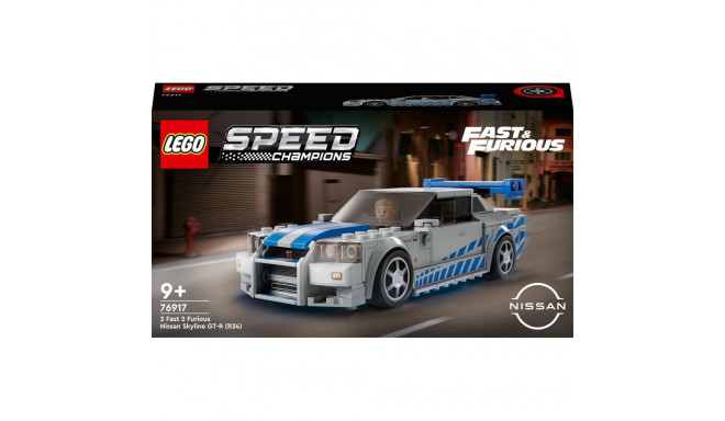 LEGO Speed Champions 76917 - 2 Fast 2 Furious Nissan Skyline GT-R R34