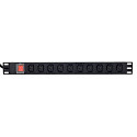 EnerGenie EG-PDU-10C132C19 Power distribution unit (PDU), 10 pcs C13 sockets, 1U, 16A, C20 plug 2 m 