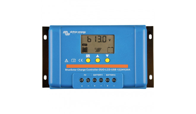 Regulator PWM DUO LCD&USB 12/24V-20A