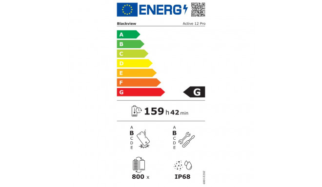 TABLET ACTIVE 12 PRO 11" 256GB/BLACK BLACKVIEW