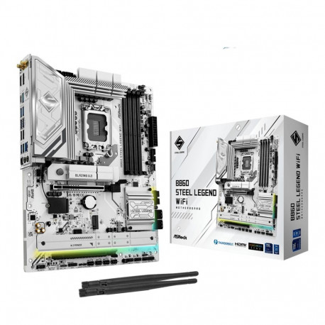 Mainboard|ASROCK|Intel B860 Express|LGA1851|ATX|Memory DDR5|Memory slots 4|1xPCI-Express 4.0 16x|1xP