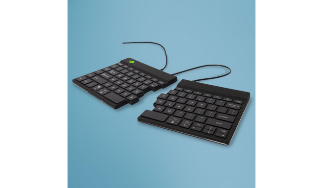 KEYBOARD SPLIT BREAK V2 ENG/BLACK RGOSP-USWIBL R-GO TOOLS