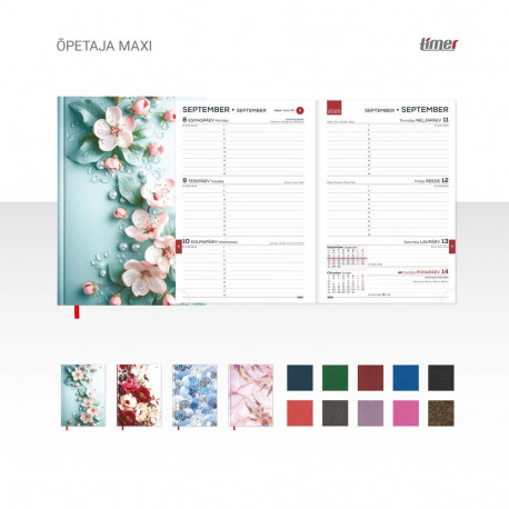 õpetaja päevaraamat MAXI A5 Nädal