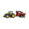 mänguasi traktor metsaveohaagisega 7R