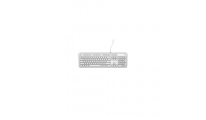 Dell KB216 multimeedia juhtmega valge USB klaviatuur EN