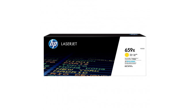 HP LaserJet 659X suure tootlikkusega kollane originaal toonerkassett