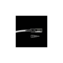 Lindy 5m Cat.6A S/FTP Locking Network Cable, Grey