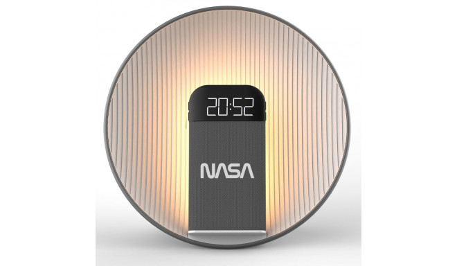 NASA SPC600  Bluetooth Speaker/ Alarm Clock/ Wireless Charger