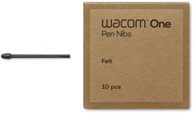 Wacom pliiatsiotsakud Felt Wacom One Standard Pen 10tk