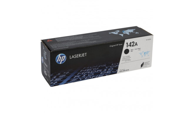HP 142A laservärikasett must