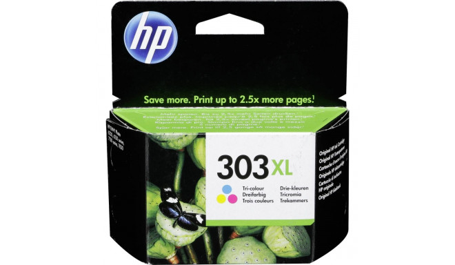HP 303XL kolmevärvi tindikassett