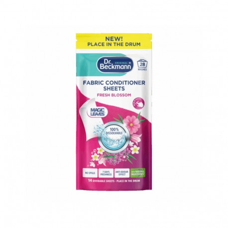 Dr. Beckmann Magic Leaves Floral Fresh Fabric softener sheets 28pcs