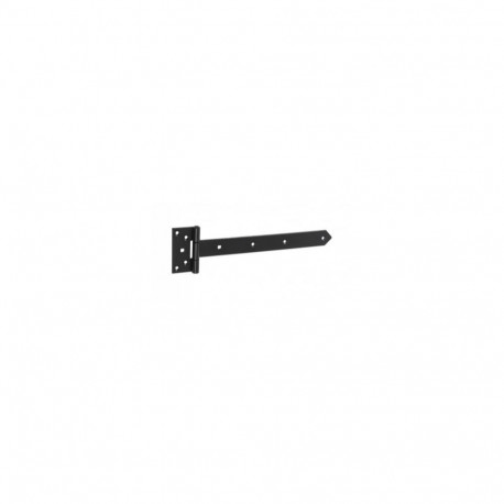GATE HINGE ZB 300 300X45X90X3.0 BLACK