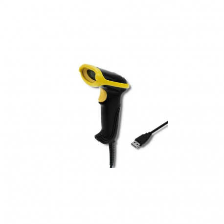 Qoltec Laser 1D barcode reader | USB
