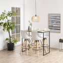 Bar stool DIMA white