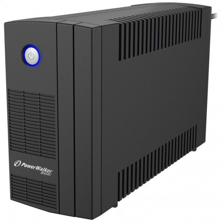 PowerWalker interaktiivne katkematu toiteallikas Basic VI 650 SB FR 0.65kVA 360W 2 AC-väljundit