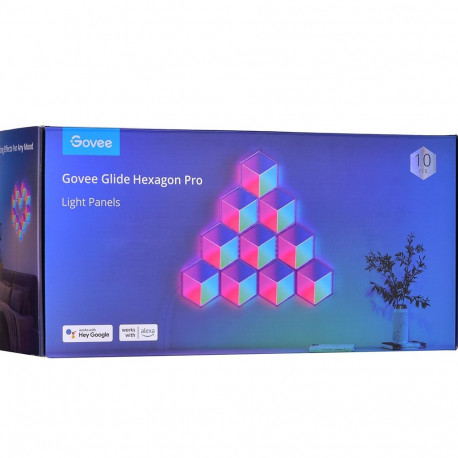 Govee H6066 Glide Hexa Pro; Panele LED; RGBIC