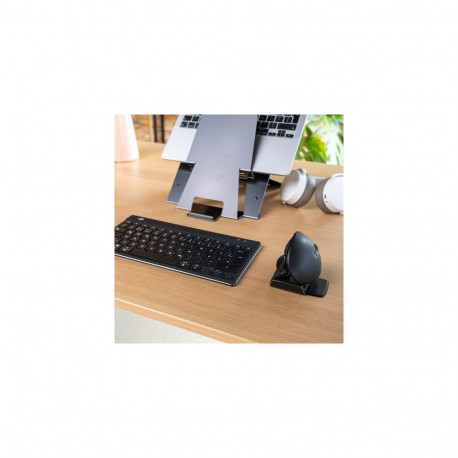 R-Go Tools Ergonomic mouse R-Go Twister, with break software, ambidextrous mouse for both hands, fol
