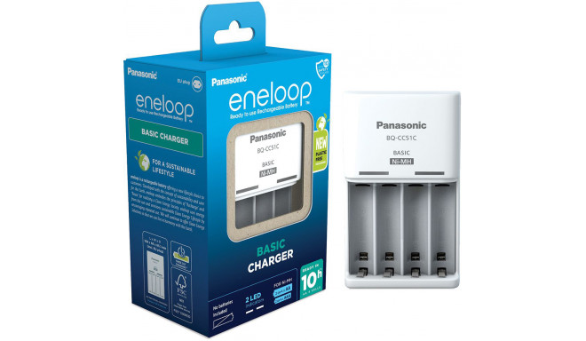 Panasonic eneloop laadija BQ-CC51E (avatud pakend)