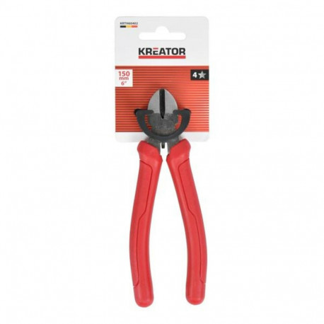 Diagonal Pliers KREATOR KRTH60402 160 mm, 20 mm jaw depth, 22 mm working width